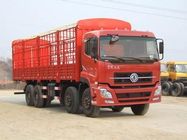 الصين دونغفنغ شاحنة تفريغ البضائع ، LHD / RHD 8X4 شاحنة قلابة لنقل البضائع مصنع