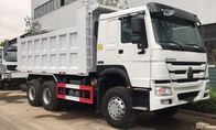 الصين 371hp ساينو تراك HOWO A7 تفريغ شاحنة / 6X4 التعدين قلابة شاحنات مع محرك اليد اليسرى الشركة
