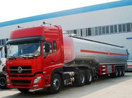 الصين مقطورة ناقلة وقود dongfeng tirer مع جرار ، شاحنة صهريج وقود 45m3 الشركة