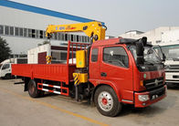الصين DFA1063DJ10 شاحنة رافعة متنقلة مع Cummins 140 hp مطابقة XCMG Crane مصنع