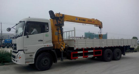 الصين 245hp موبايل شاحنة محمولة على شاحنة رافعة محمل كرين رفع القدرات 12 طن المزود
