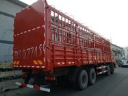 الصين DFL 1311 8x4 البضائع فان شاحنة LHD / RHD شعرية سياج شاحنة لنقل الحيوانات مصنع